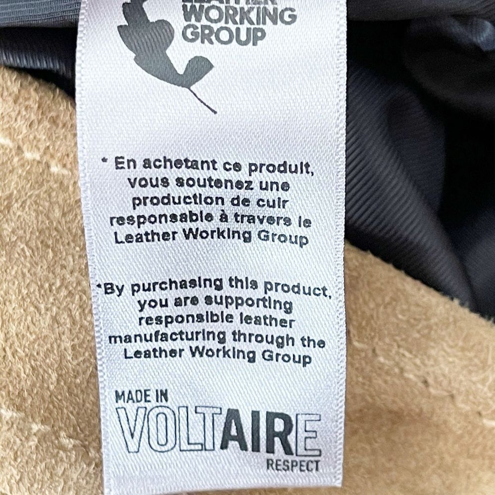 Zadig &Voltaire Jasia brown Suede mini skirt. 40. NWT - Picture 9 of 10